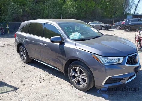 2017 Acura Mdx из США, поврежденный, VIN 5J8YD4H31HL006852